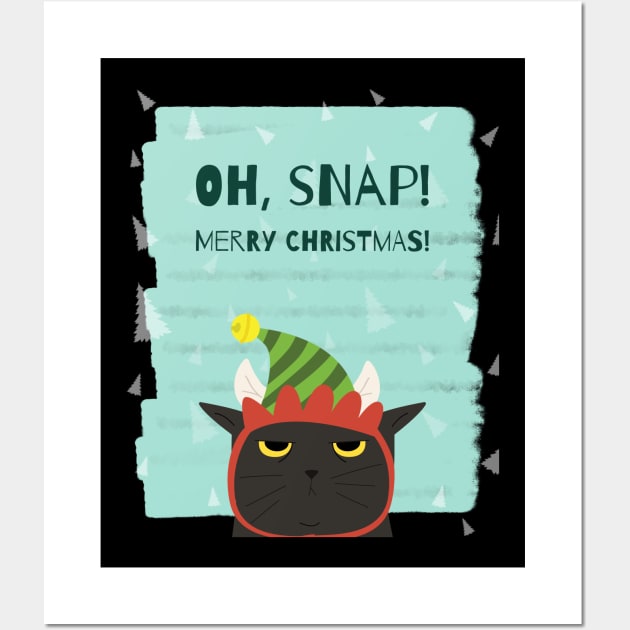 Oh, Snap! Merry Christmas! Wall Art by soondoock